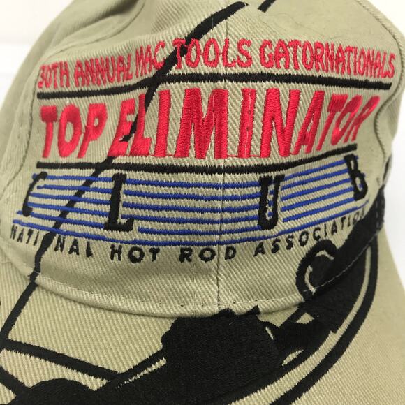 Vintage Strapback NHRA 30th Mac Tools Gatornationals Top Eliminator Club FL 1999 - Picture 2 of 7